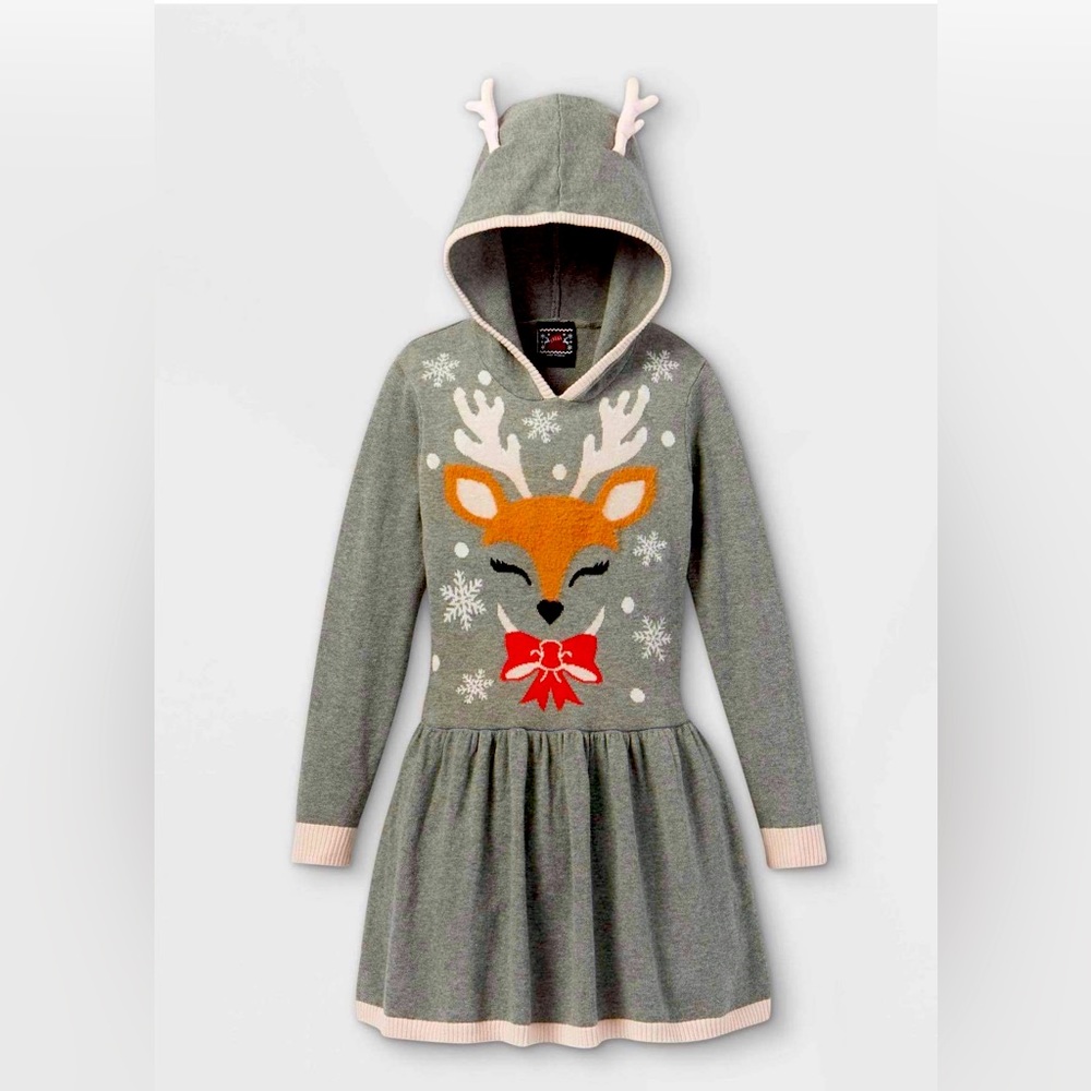 Perfect Condition, Girl’s Christmas Sweater dress Dress